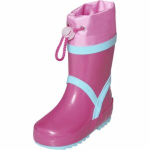 Playshoes Gummistiefel Basic gefüttert pink