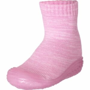 Playshoes Hausschuh Strick rosa