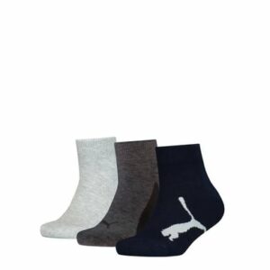 Puma Socken Kid's BTW Quarter Grau/Dunkelblau