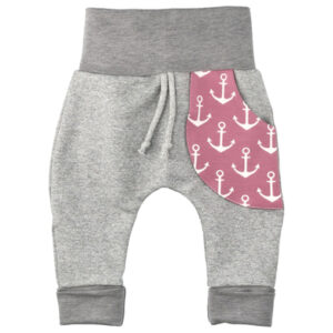 Puschel-Design Hose Forest - by Bamar Nicol grau rosa
