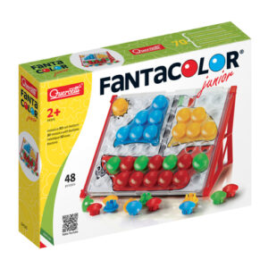 Quercetti Mosaik-Steckspiel FantaColor Junior Basic (48 Teile)