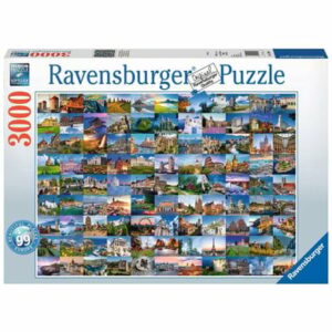 Ravensburger 99 Beautiful Places in Europe bunt