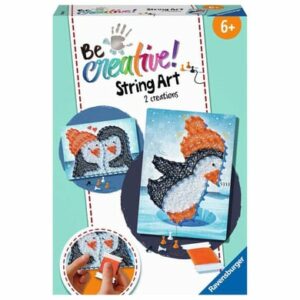 Ravensburger BeCreative String Art Pinguine bunt