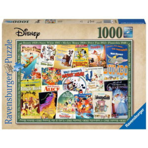 Ravensburger Disney Vintage Movie Poster bunt