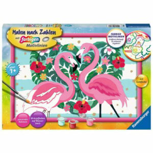 Ravensburger Liebenswerte Flamingos bunt