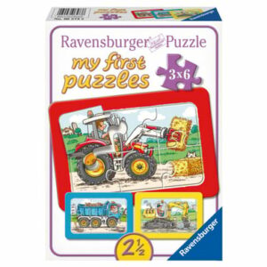 Ravensburger My first Puzzle - Rahmenpuzzle Bagger