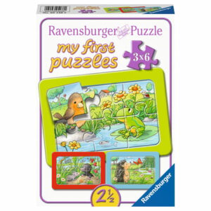 Ravensburger My first Puzzle - Rahmenpuzzle Kleine Gartentiere