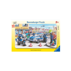 Ravensburger Rahmenpuzzle - Einsatz der Polizei 15 Teile