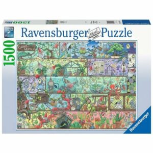 Ravensburger Zwerge im Regal bunt