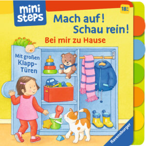 Ravensburger ministeps® Mach auf! Schau rein! Bei mir zu Hause