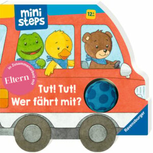 Ravensburger ministeps® Tut! Tut! Wer fährt mit?