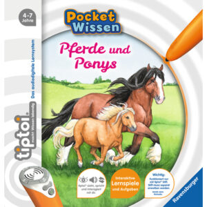 Ravensburger tiptoi® Pocket Wissen: Pferde und Ponys