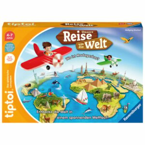 Ravensburger tiptoi® Unsere Reise um die Welt