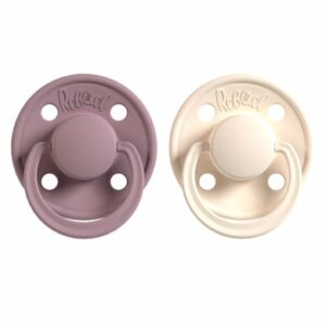 Rebael Schnuller 2er-Pack 0-6 M Mono Plum/Champagne