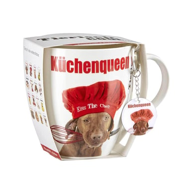 Ritzenhoff & Breker GmbH & Co. KG Jumbotasse Küchenqueen 600 ml bunt