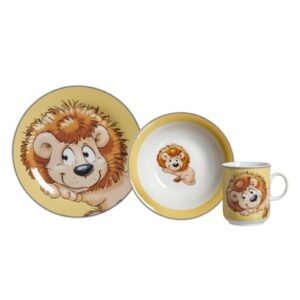 Ritzenhoff & Breker GmbH & Co. KG Kindergeschirr Happy Zoo 3er Set gelb