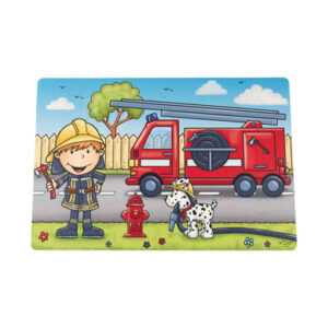 Ritzenhoff & Breker GmbH & Co. KG Tischset Feuerwehrmann Bernie 45 x 30 cm bunt