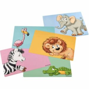 Ritzenhoff & Breker GmbH & Co. KG Platzsets Happy Zoo 45 x 30 cm 5er Set bunt