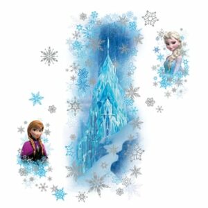 Room Mates DISNEY Frozen Eispalast glitzernd Mehrfarbig