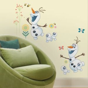 Room Mates DISNEY Frozen Olaf im Frühling Mehrfarbig