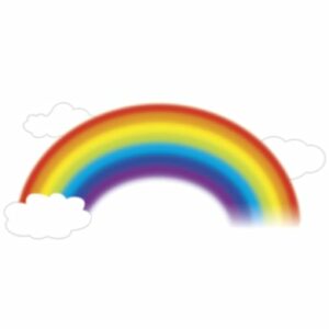 Room Mates Regenbogen Mehrfarbig