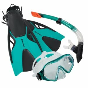 SCHILDKRÖT® Schnorchel Set Cayman türkis - 3-teilig