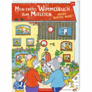 SPIEGELBURG COPPENRATH Mein 1. Wimmelbuch zum Mitlesen: Unser buntes Haus
