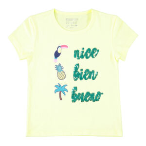 STACCATO Girls T-Shirt neon gelb