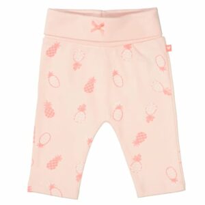 STACCATO Hose soft peach gemustert