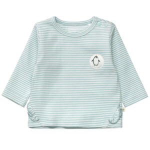 STACCATO Shirt aqua sky gestreift