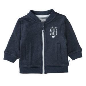 STACCATO Sweatjacke navy blue melange