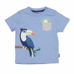 STACCATO T-Shirt soft ocean