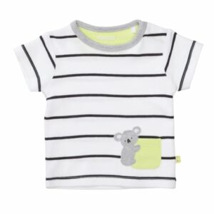 STACCATO T-Shirt weiß gestreift