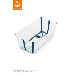 STOKKE® Babywanne Flexi Bath® transparent blau