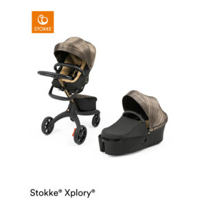 STOKKE® Kinderwagen Xplory® X inklusive Tragewanne Limited Gold Edition
