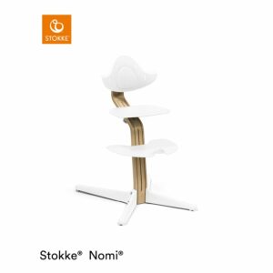 STOKKE® Nomi® Hochstuhl Eiche / weiß