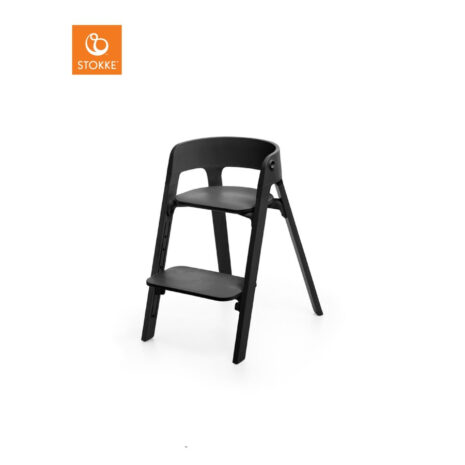 STOKKE® Steps™ Hochstuhl schwarz Buche schwarz