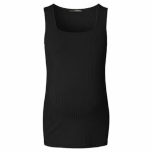 SUPERMOM Top Square Neck Black