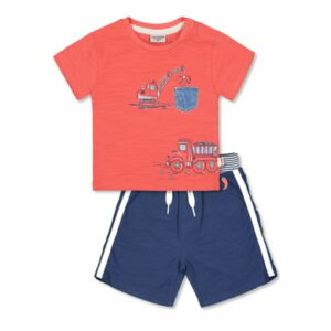 Salt and Pepper Baby Jungen Set Drive multi colour 2