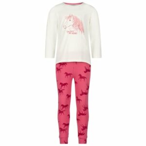 Salt and Pepper Pyjama Horses off-white