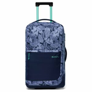 Satch Flow - 2-Rollen-Trolley M 65 cm tropic blue