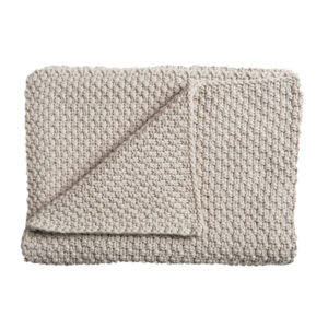 Schardt Baby-Strickdecke 75 x 100 cm beige