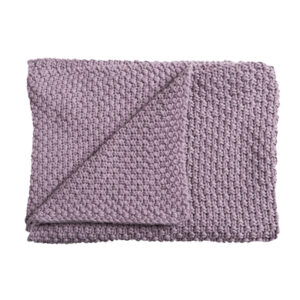 Schardt Baby-Strickdecke 75 x 100 cm lila