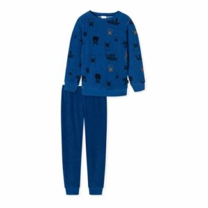 Schiesser Pyjama Boys World blau