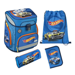 Scooli EasyFit Schulranzen-Set Hot Wheels