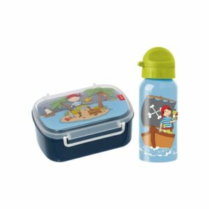 Sigikid Brotdose + Trinkflasche 2er Set dunkelblau