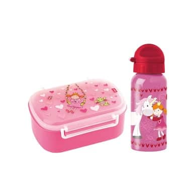 Sigikid Brotdose + Trinkflasche 2er Set rosa-pink