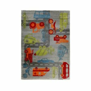 Sigikid Kinderteppich Traffic grau