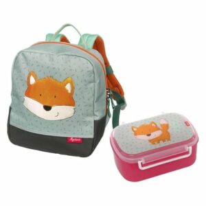 Sigikid Minirucksack & Lunchbox grau