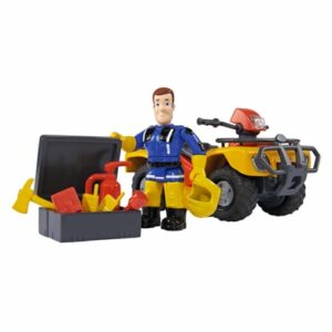 Simba Toys Feuerwehrmann Sam - Mercury-Quad mit Figur